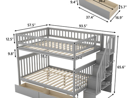 Bunk Bed With Staircase