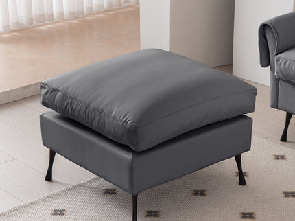 Modern Sectional Technical L-Shaped Sofa Couch With Convertible Ottoman