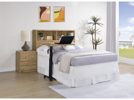 Geary - Bookcase Headboard With Open Cubbies