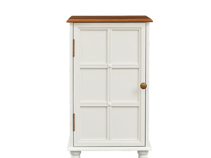 Floor Cabinet With Adjustable Shelf, Storage For Entryway