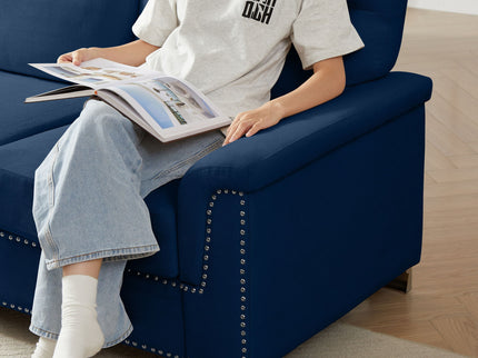 3 Seater Elegant Stationary Sofa