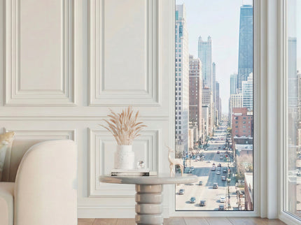 Stacked Cobblestone End Table