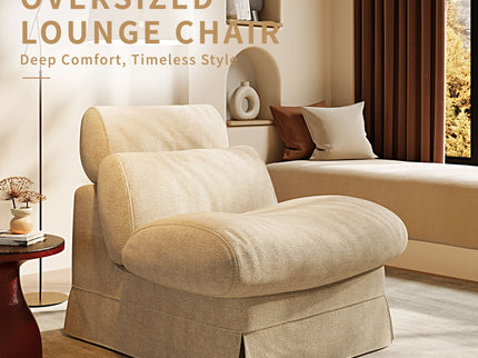 Accent Chair, Soft Medium Firm Upholstery For Living Room