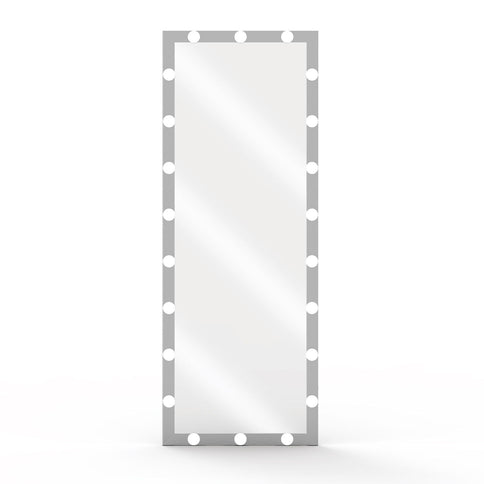 Full Length Mirror With Lights Full Body Vanity Mirror With 3 Color Modes Lighted Standing Floor Mirror For Dressing Room Bedroom Wall Mounted Touch Control