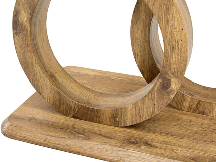 Contemporary Style Glass Top Coffee Table