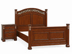 Dark Brown / 3 Pc. Bed, Nightstand, Chest / King