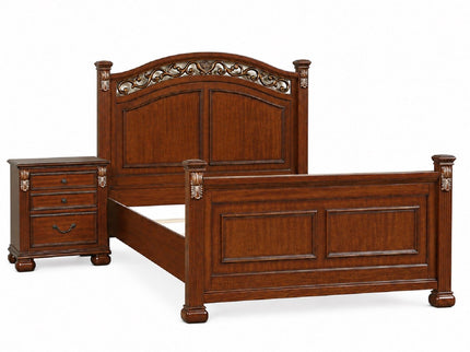 Bedroom Furniture Set With Traditional Style