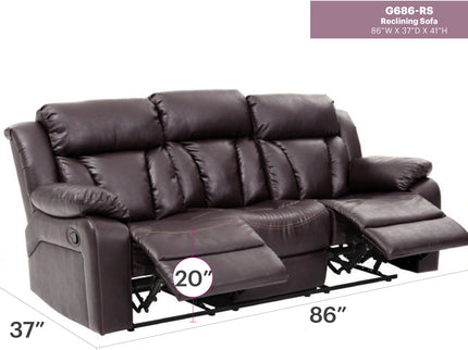 Reclining Sofa For Leisure Elegant