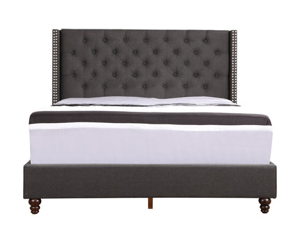 Nailhead Bed Transitional Vibrant