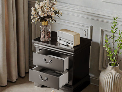 Nightstand With 2 Drawers