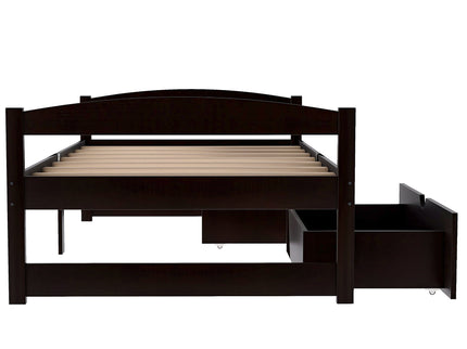 Platform Bed With 2 Drawers