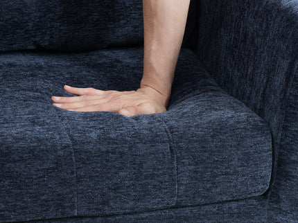 Modern Accent Chair, Arm Chairs For Living Room, Upholstered Mordern Armchair, Comfy Soft Padded Lounge Chair In Small Space, Bedroom, With Pillow, Solid Wood Leg