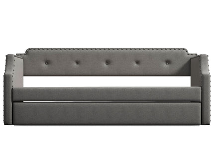 Upholstered Daybed With Trundle