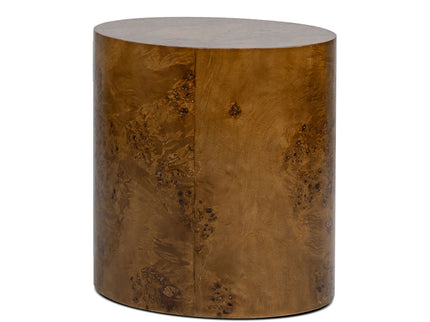 Nebula - Accent Oval Pillar Side Table