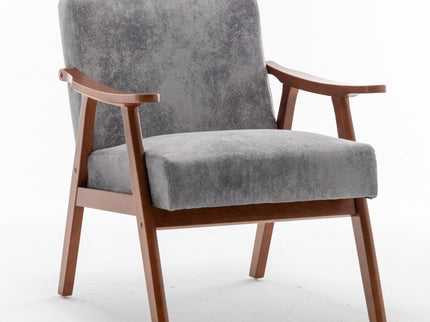 Accent Chair, Classic Mid Century Modern For Extra Seating