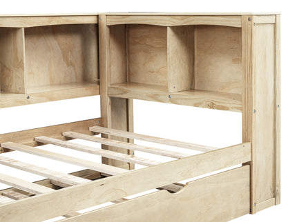 Daybed With Trundle, Storage Cabinets, USB Ports