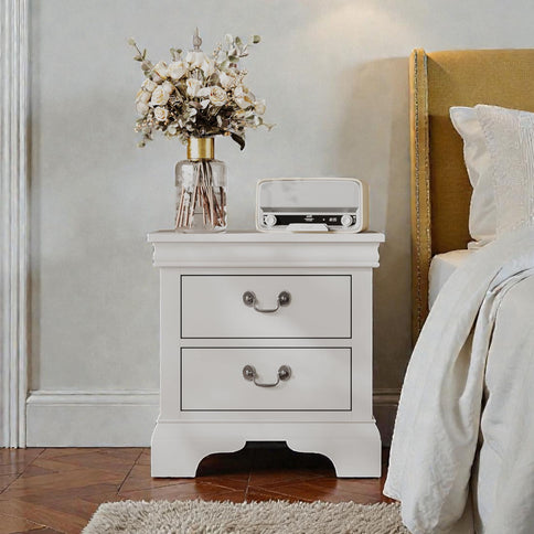 Nightstand With 2 Drawers