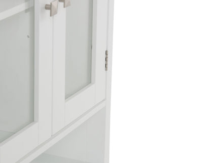 Acadian - Double Door Wall Cabinet - Pure White