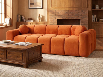 Extra Large Compression Sofa, Cloud Puff Couch For Living Room