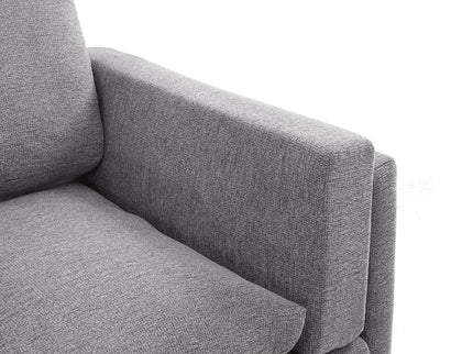 3 Seater Sofa With Dual Layer Seat Cushions