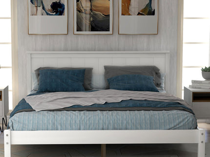 Platform Bed Frame With Headboard