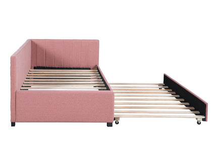 Upholstered Daybed, Sofa Bed Frame, No Box Spring Needed