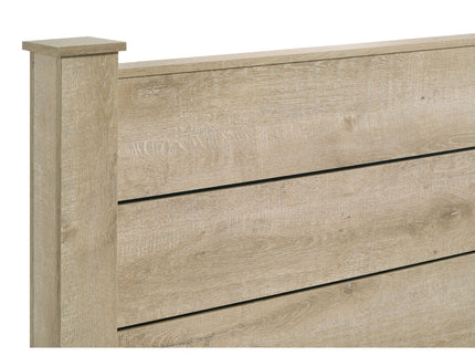 Sansome - Queen Panel Bed - Oak