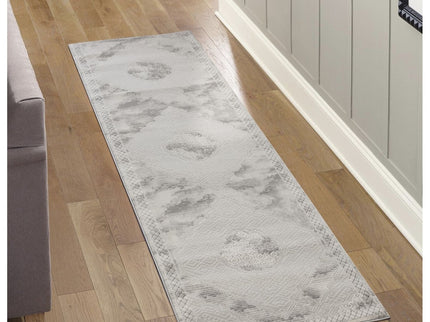Geometrix - Medallion Rug With Geometric 3D Effect