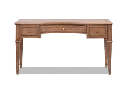 Dauphin - 3 Drawer Executive Desk - Brown