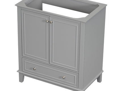 Modern Bathroom Vanity Base Only With Doors And Drawer