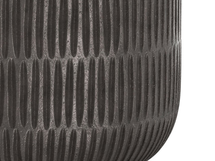 Juno - Cast Aluminum Side Table - Black