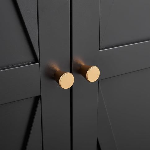 Adjustable 2 Door Storage Cabinet With Adjustable Shelves