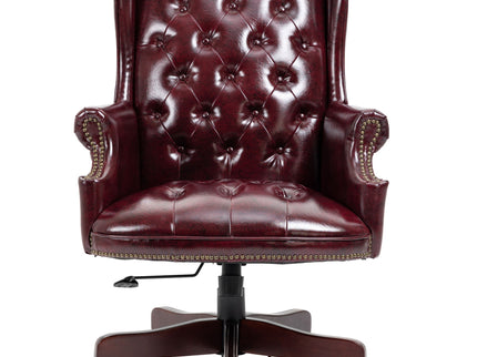 Executive Office Chair, High Back Reclining Comfortable Desk Chair With Smooth Glide Caster Wheels