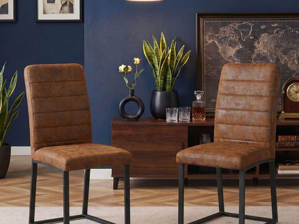Oversized Square Design Dining Chairs For Home