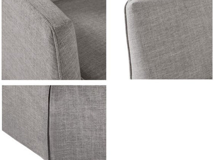 Traditional Design London Skirted Swivel Chair
