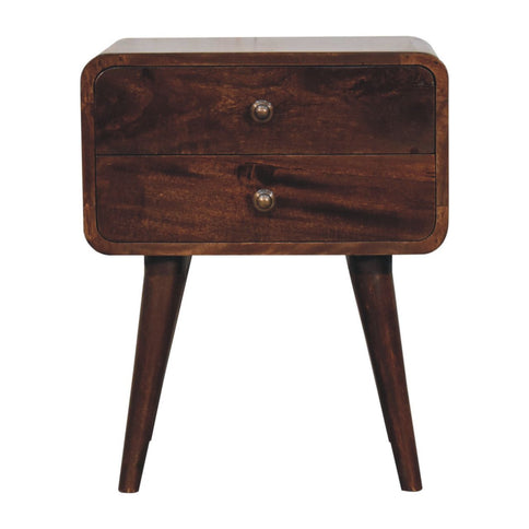Curved Nightstand,