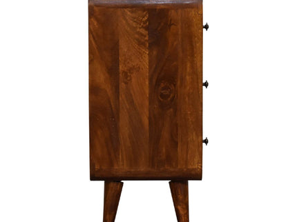 3 Drawer Mini Curved Chest