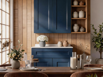 Shaker Wall Cabinet With Soft Close Hinges, Adjustable Shelves, Double Door