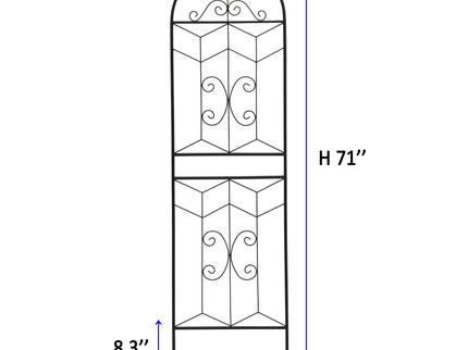 Garden Trellis, Rustproof Support For Climbing Plants
