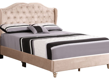 Upholstered Bed Transitional