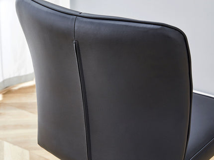 Modern Style Chair With Sleek Backrest Design (Set of 2)
