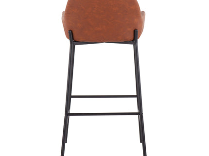 Daniella - Industrial Fixed Height Bar Stool (Set of 2)