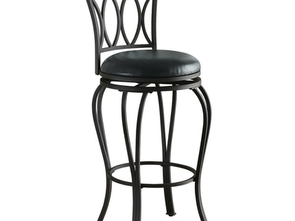 Swivel Stool With Upholstered Seat