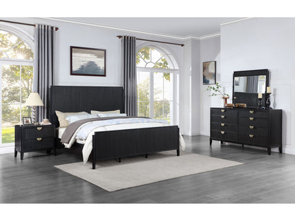Ennis - 4 Piece Queen Bedroom Set - Black