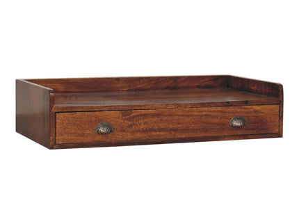 Belmont - Wall Mounted Console Shelf - Chestnut