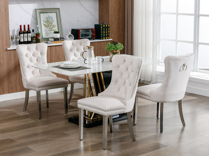 Nikki - Contemporary Upholstered Dining Chair (Set of 2)