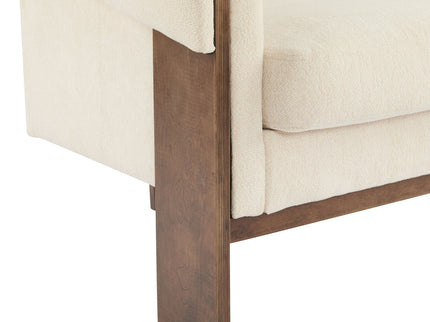 Sierra - Vintage Modern Accent Chair With Deep Cushions And Wide Armrests