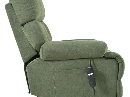 Oversized Power Lift Recliner Chai With Remote Control, Side Pocket, Spacious Seat