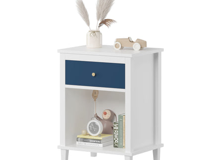 Nightstand With 1 Drawer 1 Shelf