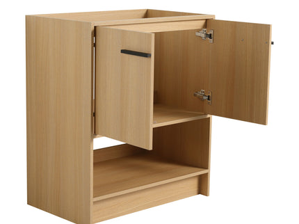 Modern Freestanding Bathroom Vanity With 2 Doors